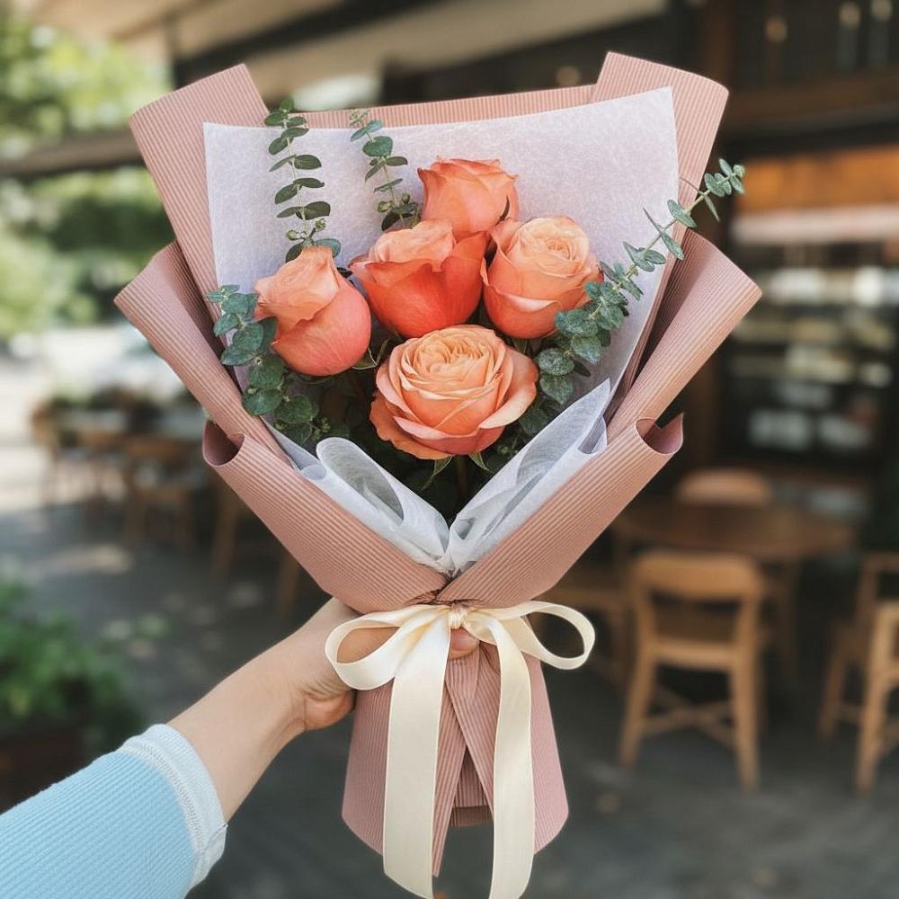 Букет цветов из: Розы в Сретенске