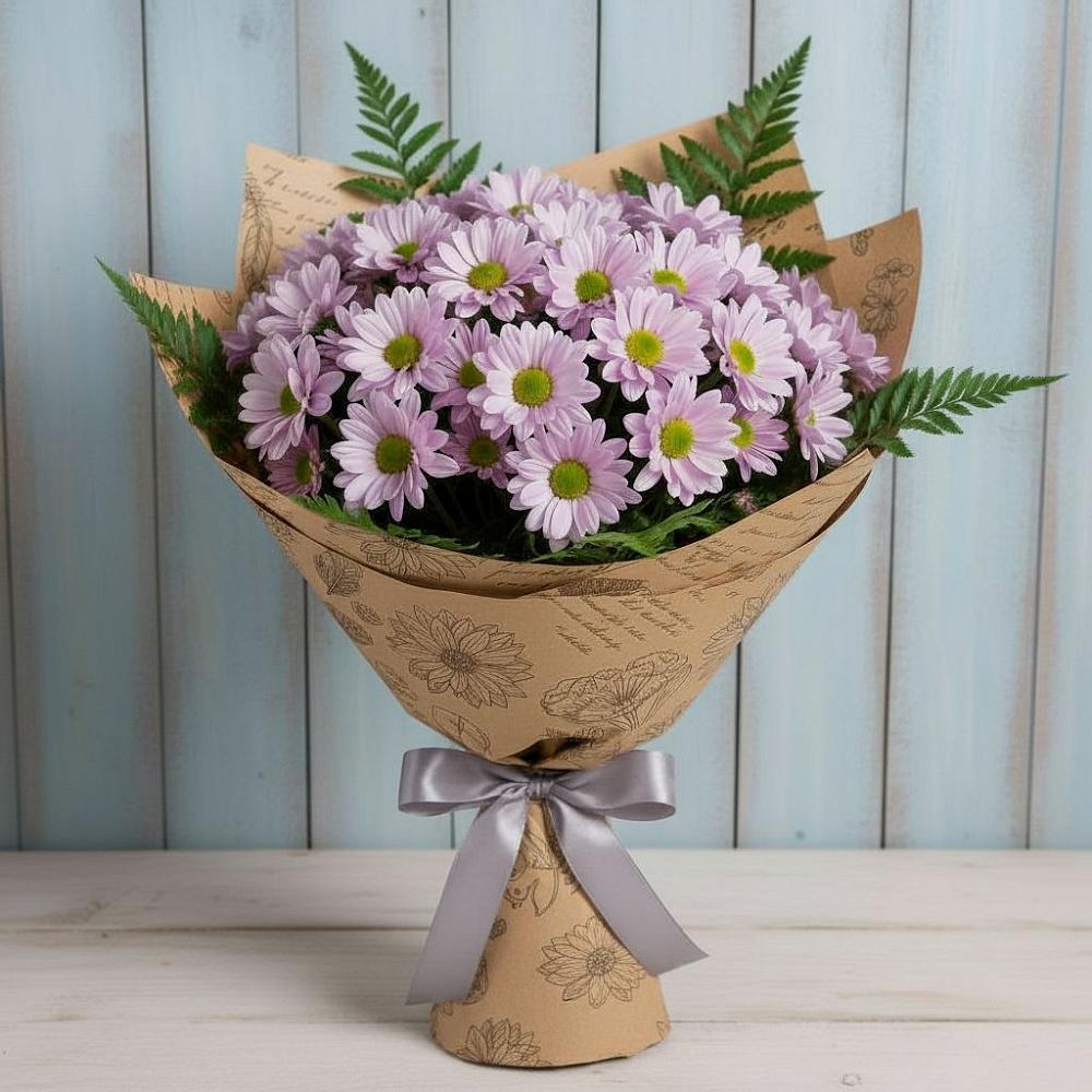 Букет цветов из: Хризантемы в Сретенске