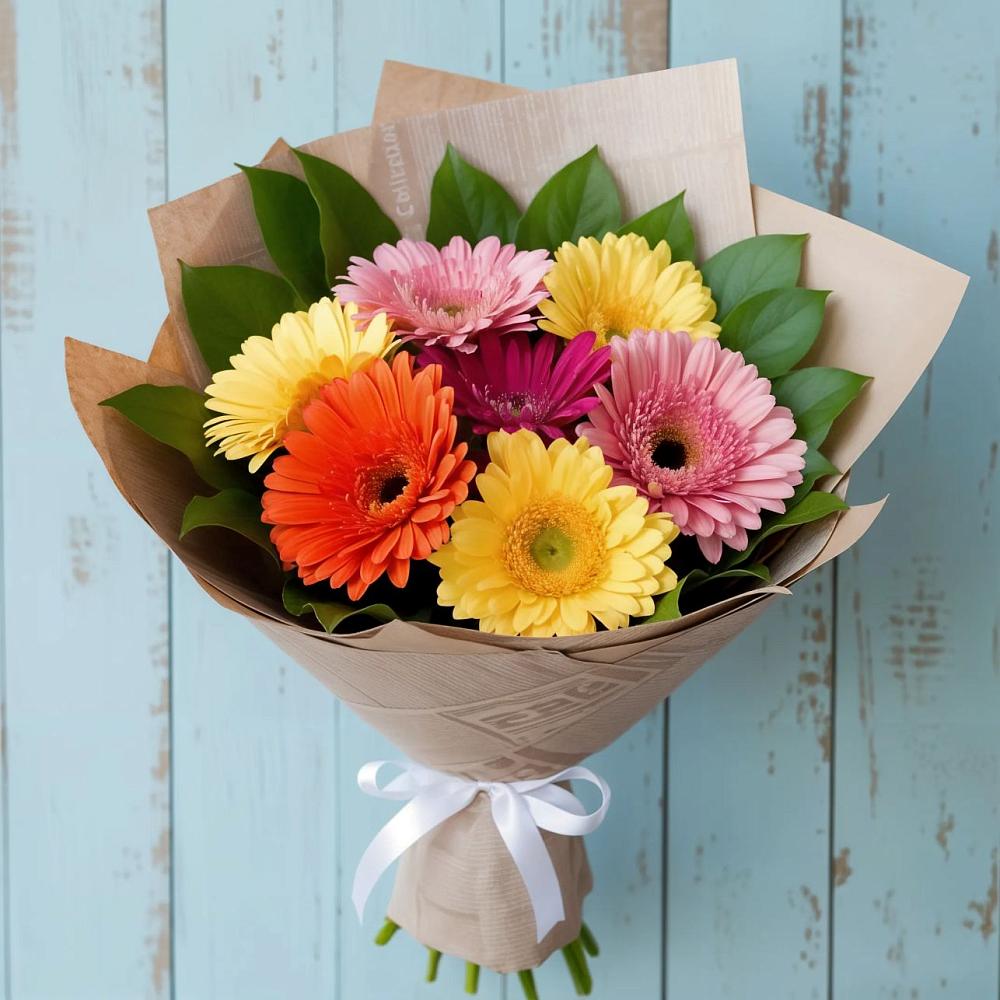 Букет цветов из: Герберы в Сретенске