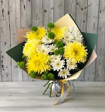 Букет цветов из:  Хризантемы #REPLACE_PRED# Сретенске