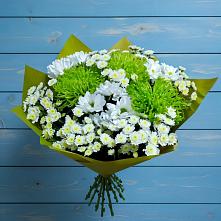 Букет цветов из:  Хризантемы #REPLACE_PRED# Сретенске