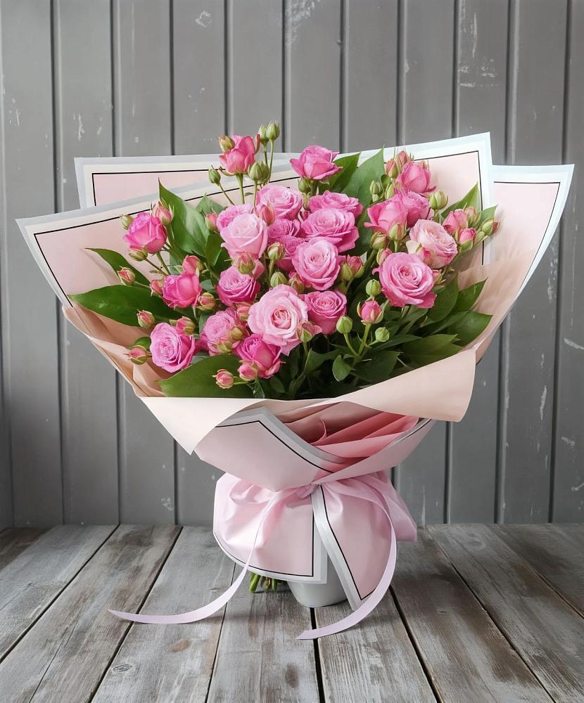 Букет Розовый кустик в Сретенске
