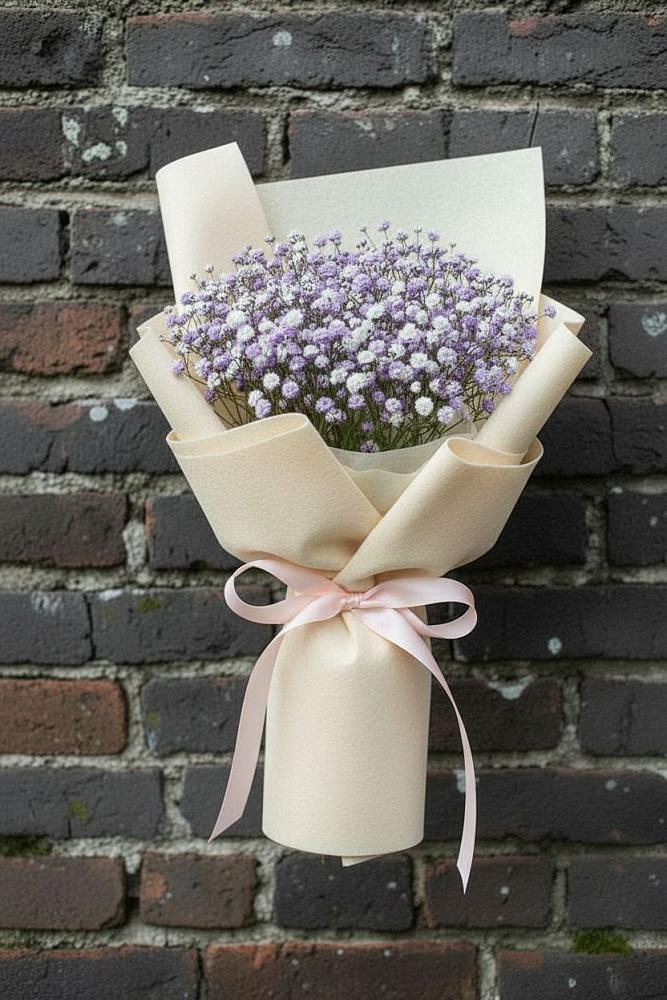 Букет цветов из: Гипсофила в Сретенске