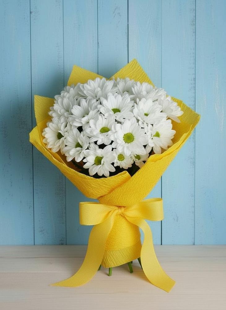 Букет цветов из: Хризантемы в Сретенске