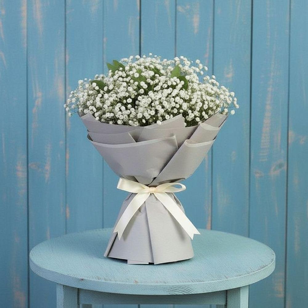 Букет цветов из: Гипсофила в Сретенске