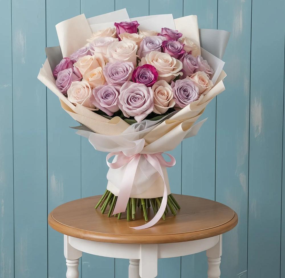 Букет цветов из: Розы в Сретенске