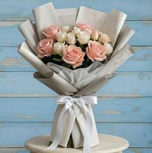 Букет цветов из:  Розы в Сретенске