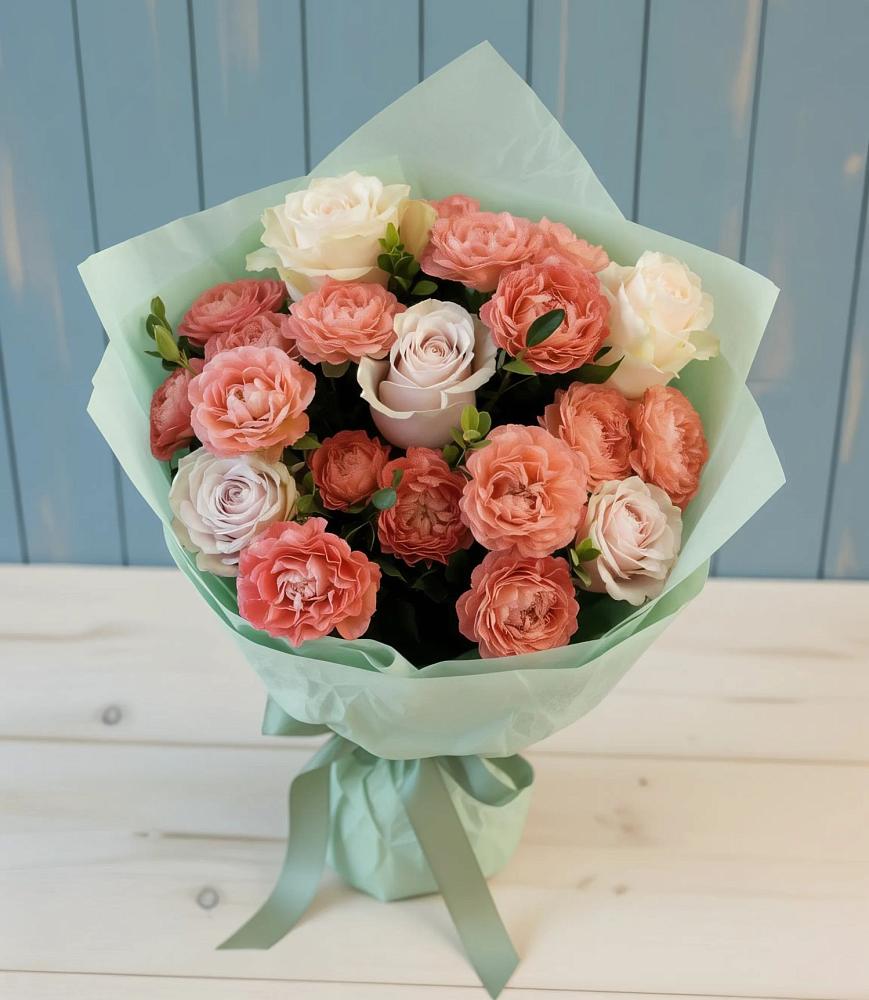 Букет цветов из: Розы в Сретенске