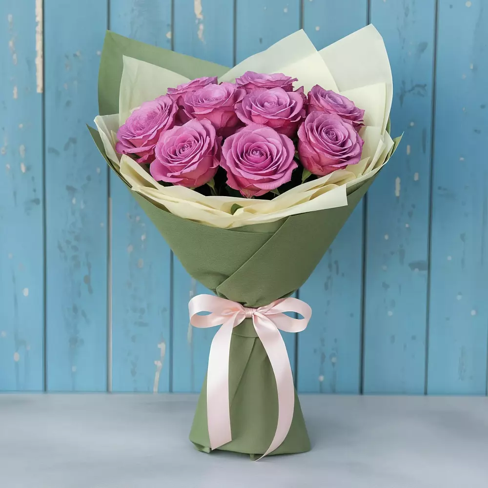 Букет Розы Фёрст Леди в Сретенске