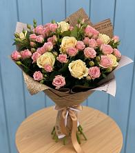 Букет цветов из:  Розы в Сретенске