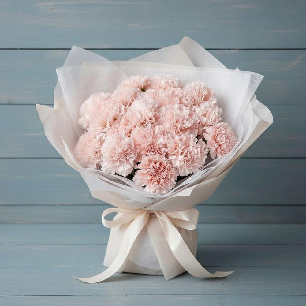 Букет цветов из: Гвоздики в Сретенске