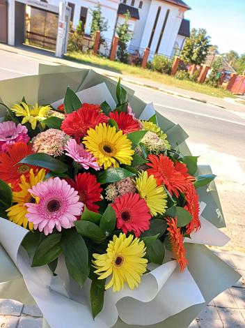 Букет цветов из: Герберы в Сретенске