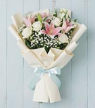 Букет цветов из:  Лилии в Сретенске